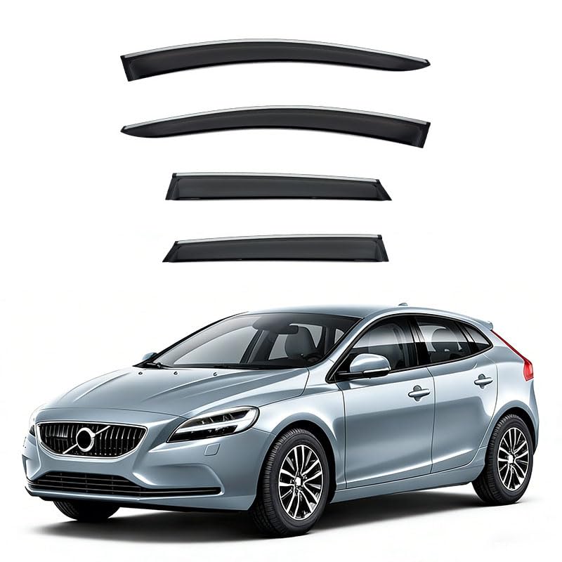 Deflectores de aire lixuejian antilluvia para ventanillas de Volvo V40