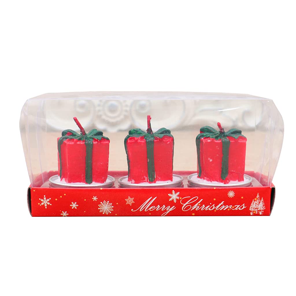 Christmas Decorations Hotel Restaurant Scene Layout Painted Candles Christmas Decorations Atmosphere Props Painted Candles