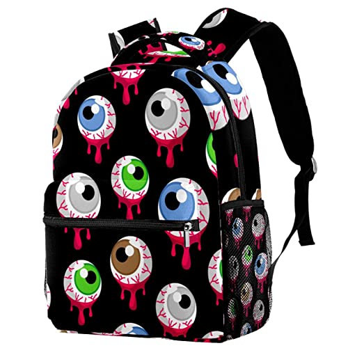 Sac à dos de voyage léger taille Medium avec motif chat noir et porte-bouteille
