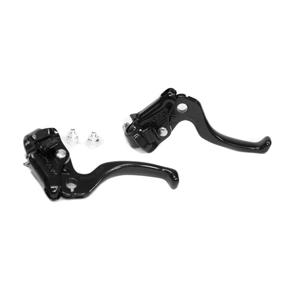 Dia-Compe Black Mx122 Bmx Brake Levers Pair 22.2Mm