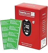 HeartsCare C1 Uric Acid Meter Test Kit - 10 Uric Acid Strips and C1 Monitoring System