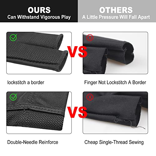 YFY Billiards Glove 3 Finger Pool Glove for Left Hand, Durable Double Stitched, Snooker Cue Sport Glove Popular Sizes for Men & Women - Thumbnail 3