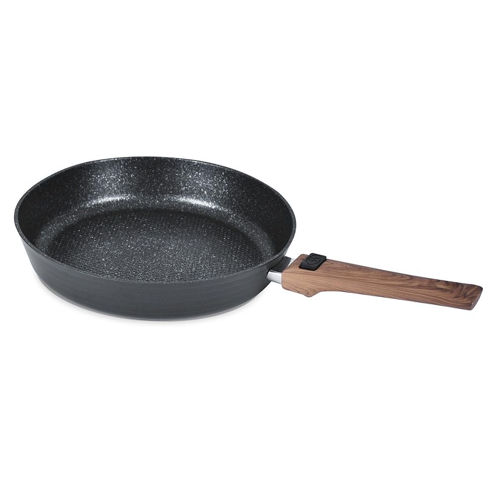 Durandal Poêle antiadhésive Légende en céramique sans PFAS-​Poêle à manche amovible compatible four & induction 20,​24,​28,​32cm