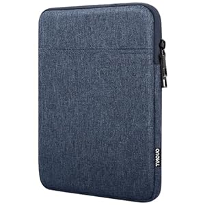 TiMOVO 9-11" Tablet Sleeve Bag for iPad 11-inch A16 2025, iPad 10.2"/10.9", Galaxy Tab A9 Plus 11", Protective Bag Fit Smart Keyboard, Dusty Blue