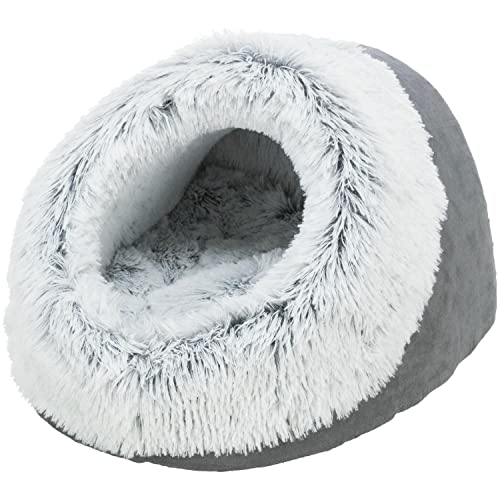 Trixie Harvey Höhle, 35 × 26 × 41 cm, Grau/Weiß-Schwarz