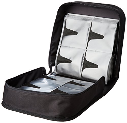 Verbatim 43549 4.7GB 16x DVD-R Matt Silber - 100 Pack Spindel & Amazon Basics CD- und DVD-Ordner für 400 Discs, Nylon… – Bild 7