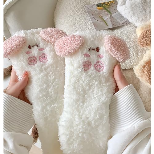 Image of Benefeet Sox Cute Fuzzy Socks for Women Girls - Fluffy Cozy Warm Winter Funny Animal Slipper Plush Sleeping Socks