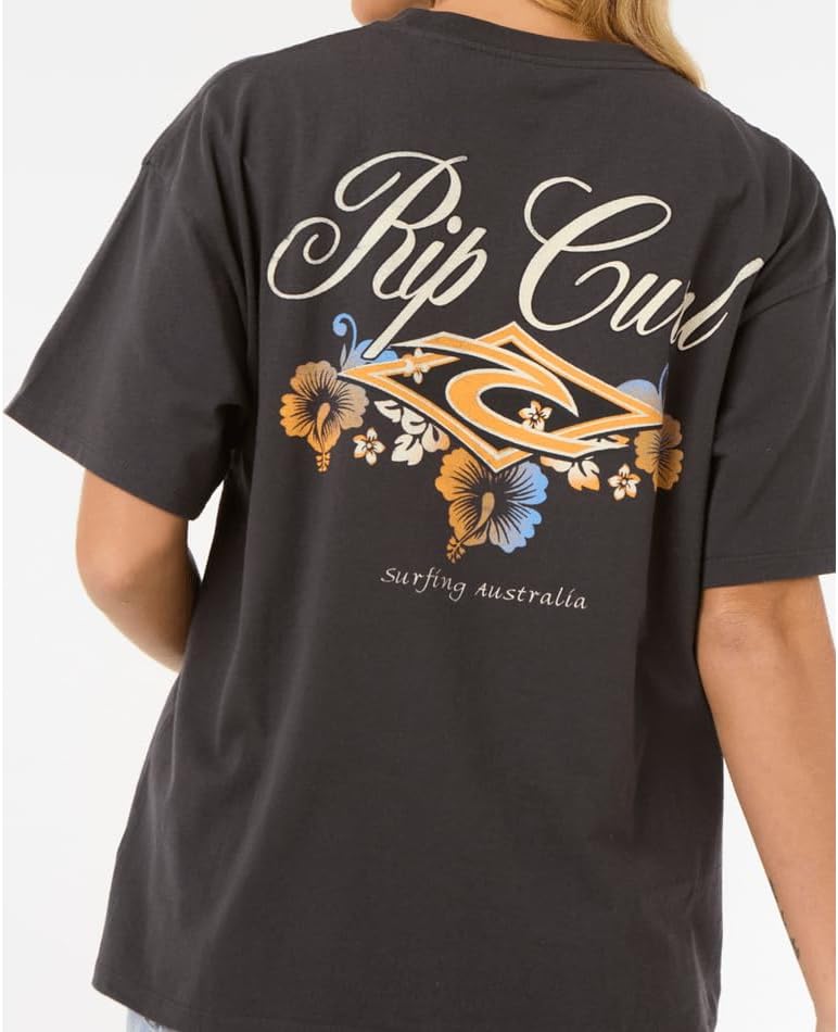 Rip Curl Men's Oversized Heritage Fit Short Sleeve Crew T-Shirt - Image 2