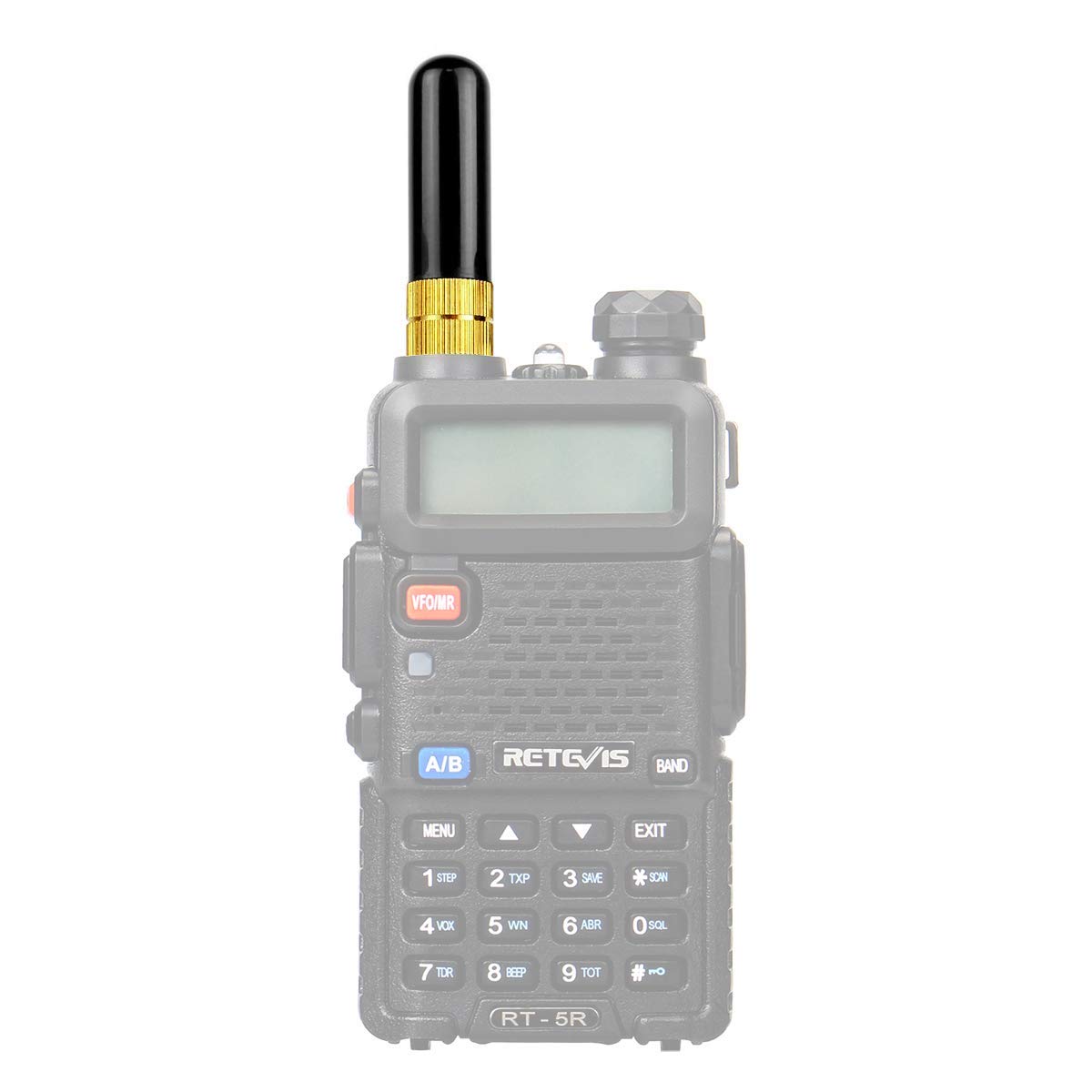 Antena de radio Retevis de 2 vías SMA-Female de doble banda UHF/VHF para BaoFeng UV-5R BF-888S Retevis H-777 RT-5R RT5 Kenwood Walkie Talkies (10 unidades)