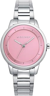 Reloj Mujer Acero Esfera Color Rosa 401230-76