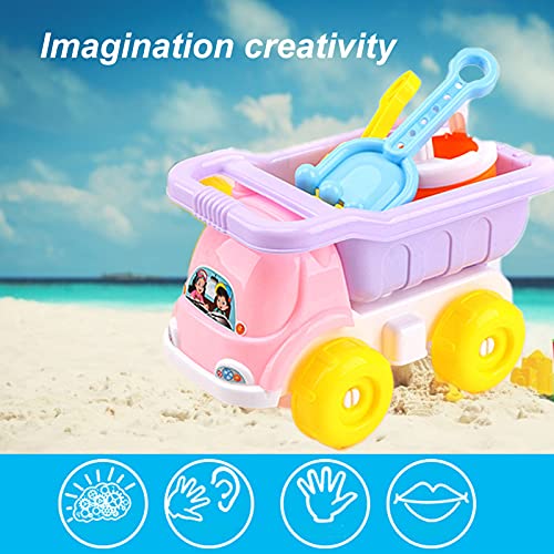 bismarckbeer Strandspielzeug-Set, Geeignet Für Kindergeschenke, Strandauto Und Sandschaufel 6-teilig, Geeignet Für… – Bild 3