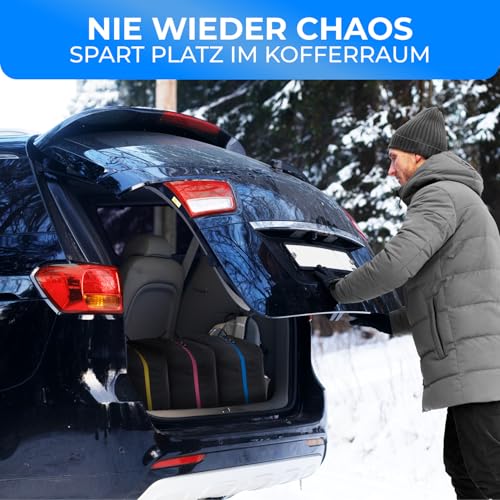 STYNGARD Bolsa para botas de esquí con espacio para accesorios [38 L] - Bolsa para botas de esquí - Bolsa para botas de esquí - Modelo Cortina - imagen 6