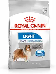Ração Maxi Light para Cães Adultos e Senior de Porte Grande 10,1kg Royal Canin
