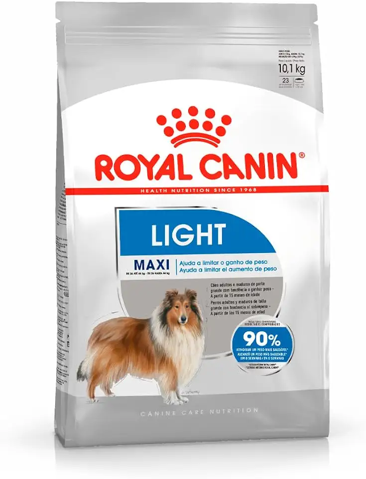 Ração Maxi Light para Cães Adultos Royal Canin 10,1kg