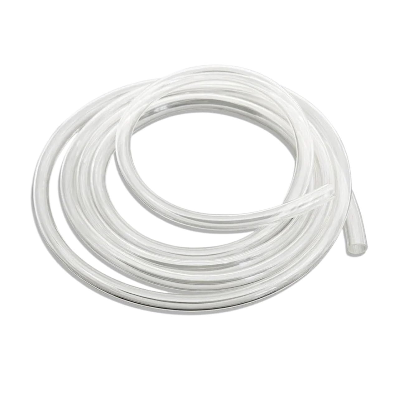Tuyau PVC Transparent Aquarium Jardin Conduite Eau | Inodore, flexible, résistant à l'usure, paroi transparente, vérifier débit(5M_32X38MM)
