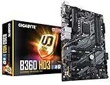 Gigabyte B360 HD3 Socket 1151/H370/DDR4/S-ATA - Placa Base, Color Negro
