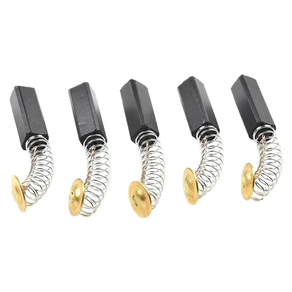 20 szt. 5 x 8 x 15 mm szczotka węglowa szczotka do silnika szczotka węglowa kompatybilna z modelami szlifierek kątowych, takimi jak CSB 650 2 RE CSB 650 2 RET akcesoria zamienne do elektronarzędzi