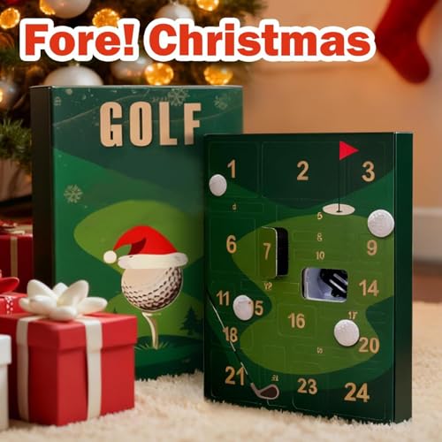 Calendrier de golf, le coffret cadeau idéal pour les fêtes de Noël - 2