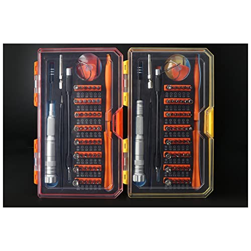 Set multifuncional de 66 piezas con destornillador y estuche miniatura 2