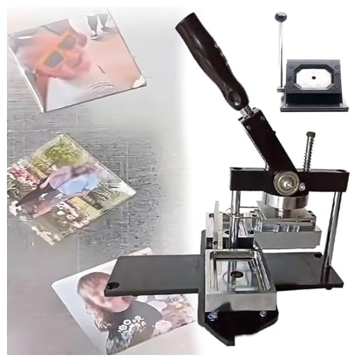 DIY Badge Making Kit with Magnet Press