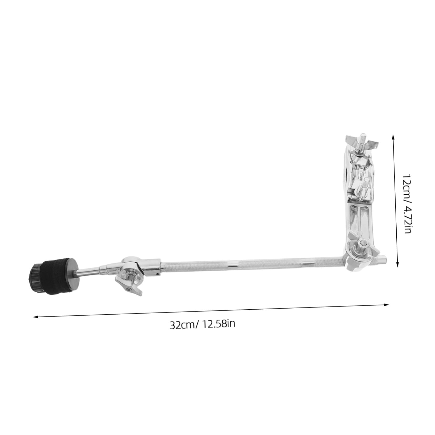 Toddmomy Braccio Braccio Per Batteria Con Morsetto Di Estensione Per Piatti Supporto Di Montaggio Per Hardware Della Batteria in Durevole
