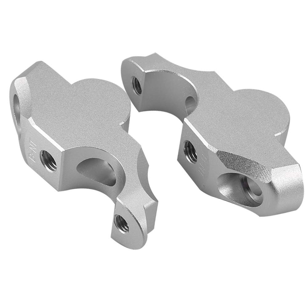 Qiilu Riser per manubrio per moto, morsetti per manubrio di sollevamento per montaggio su riser per moto CNC adatti per R NineT R9T 2014-2018
