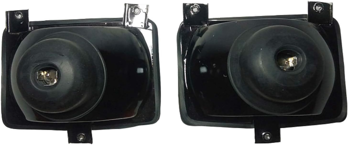 Headlight dip 12V L R pair set with bulbs Compatible for Ford New Holland Tractor TS100, TS110, TS115, TS90