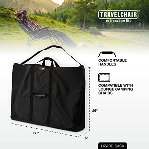 Travel Chair Lizard Lounge Sack, Lounge Chair Carrying Case, Take Your Chaise With You, Black #TOP2