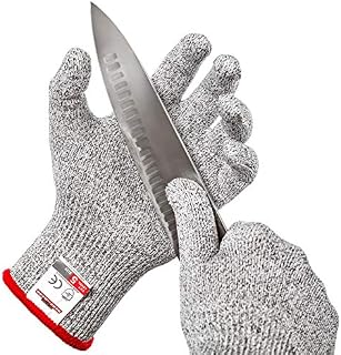 HereToGear Cut Resistant Gloves - 2 PAIRS XS for Kids 9-13 years