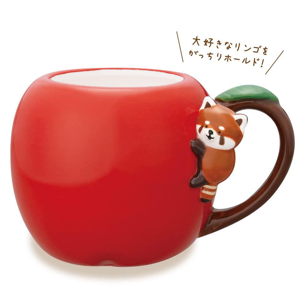 Amazon.co.jp: デコレ(Decole) MG-62395「レッサーりんごマグ」れっつ