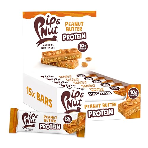 Pip & Nut Protein Peanut Butter Bar 15 x 46g