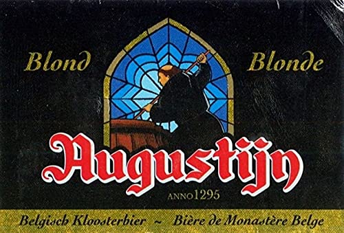 Gusto Italiano Selection - Birra bionda d’abbazia Belgio Augustijn Blonde - 6 Bottiglie da 0,75 l. …