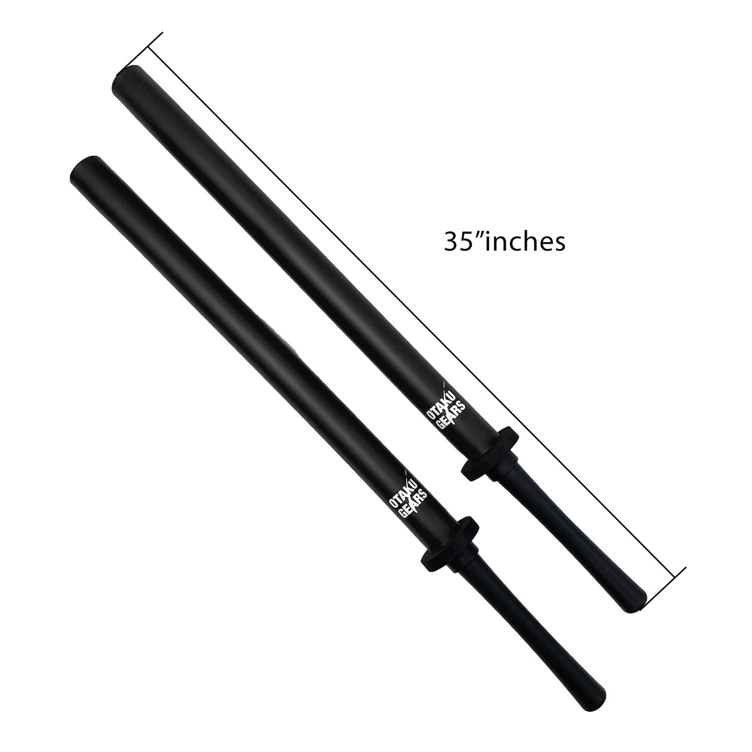 Otaku Gear Bokken Samurai-Schwert aus Schaumstoff, gepolstert, 88,9 cm, zum Üben, Sparring, Cosplay oder Requisite für besondere Anlässe