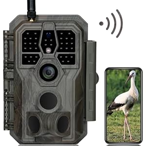GardePro E8 Wildkamera 64MP 1296P WiFi