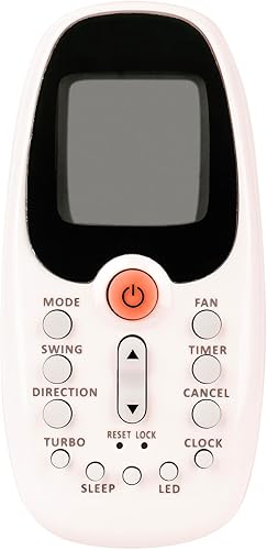 R06-BGE - Control remoto de repuesto para MIDEA Universal AC AC Aire acondicionado R06BGCE R06BGE R09BBGE R09BBGCE R06BG R09CBGE