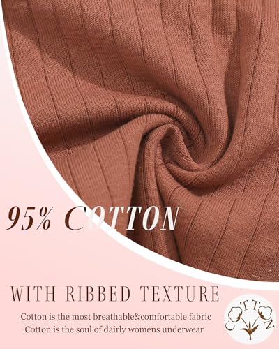 Image of FINETOO Cotton Thongs for Women Soft Low Rise Sexy Thong Ladies Panties Womens Underwear 6 Pack XS-XXXL