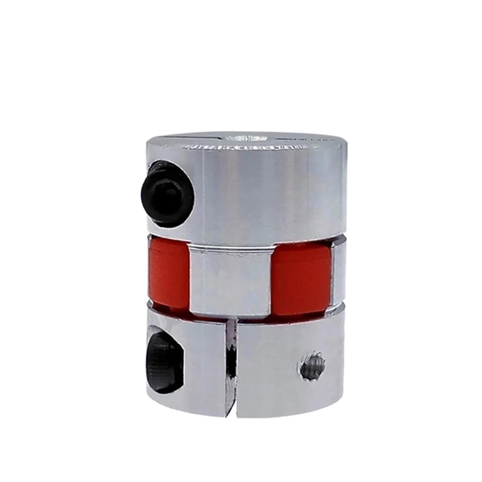 Acoplamiento de sujeción rígido de aluminio Conector Acoplador flexible XB Aluminio Ciruela Eje Acoplamiento de flor ciruelo D30 L35 Diámetro interior 10 mm(9.5mmx16mm)