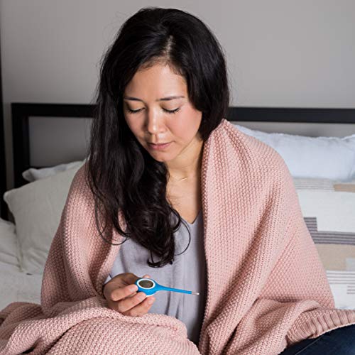 Kinsa Quickcare Smart Thermometer For Fever - Digital Medical Baby, Kid And Adult Termometro - Accurate, Fast, Fda Cleared Thermometer For Oral, Armpit Or Rectal Temperature Reading #TOP4