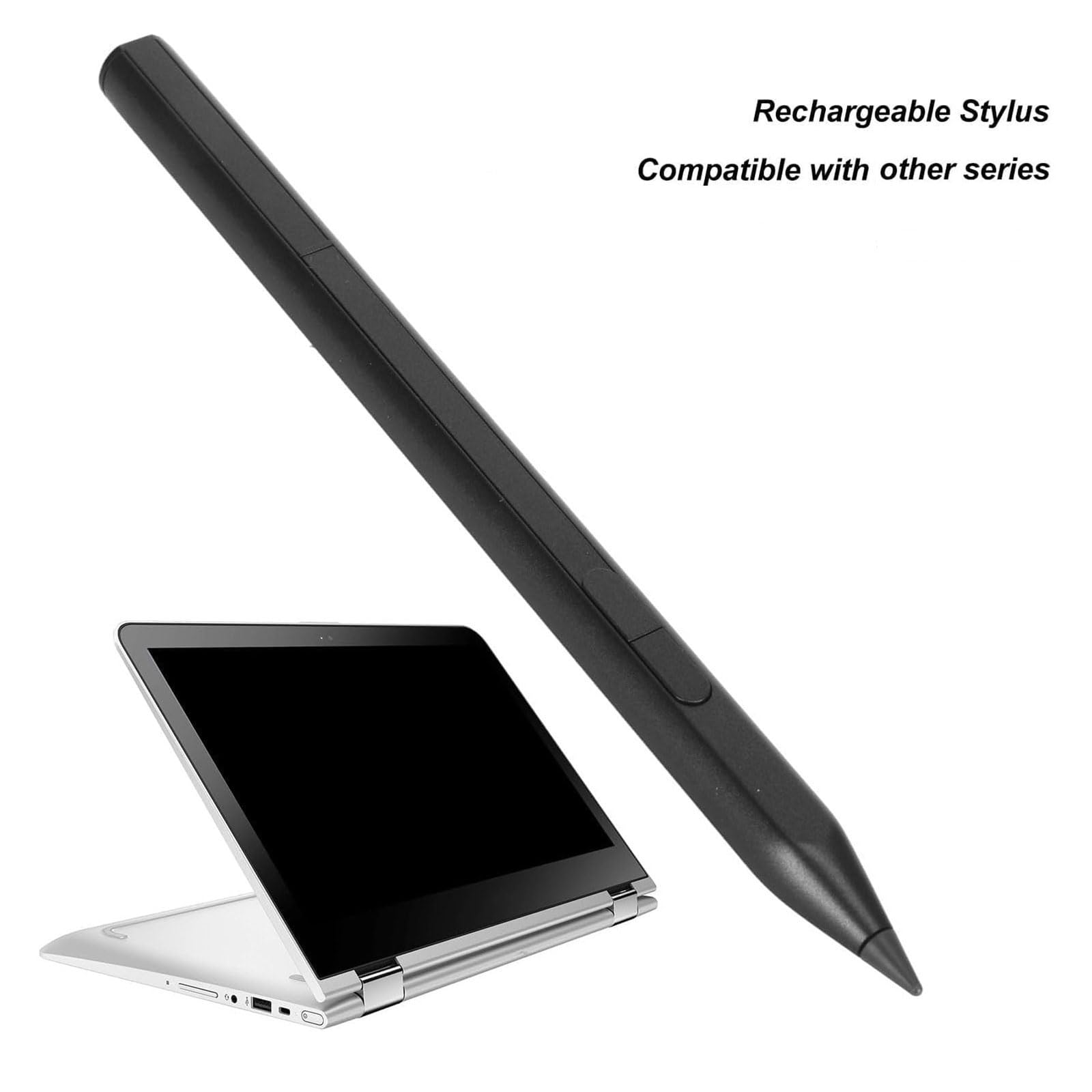Penna digitale attiva con impugnature ergonomiche e ampia compatibilità per dispositivi touchscreen, penna stilo ricaricabile