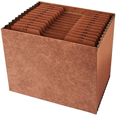 Office Depot Archivo expandible de 4 vías, tamaño carta, marrón