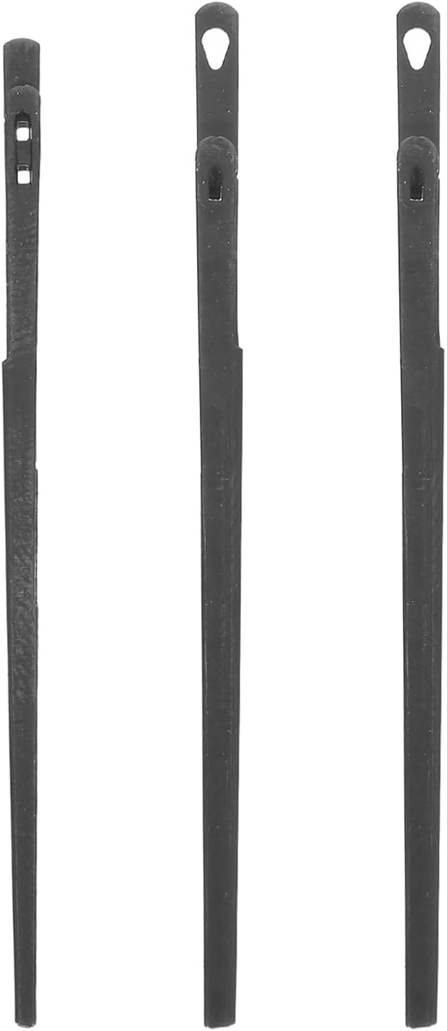 OSOLADY 3pcs Sewing Leather Needle: Manual Lacing Threading Accessory - Stitching Leatherworking Tool - Leathercraft Needle for Upholstery Shoe Bag Belt Repair