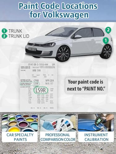 Image of L0G3 /6L Aurora Red Metallic Touch Up Paint for Volkswagen, Exact Color Match Car Paint Scratch Repair Remover Pen Kit Quick & Easy Fix Vehicle Chips and Automotive Nicks and Scuff