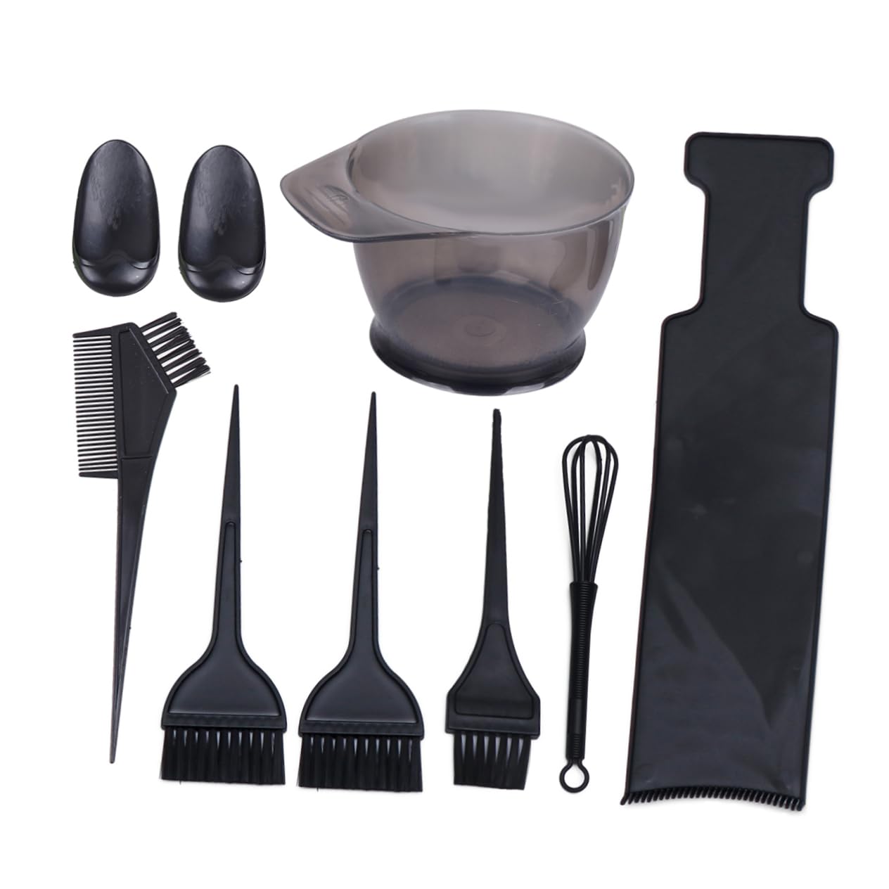 VICASKY Complete Hair Dyeing Tool Set 8pcs Kit Bowl Comb Brush Board for Hair Coloring Dyeing