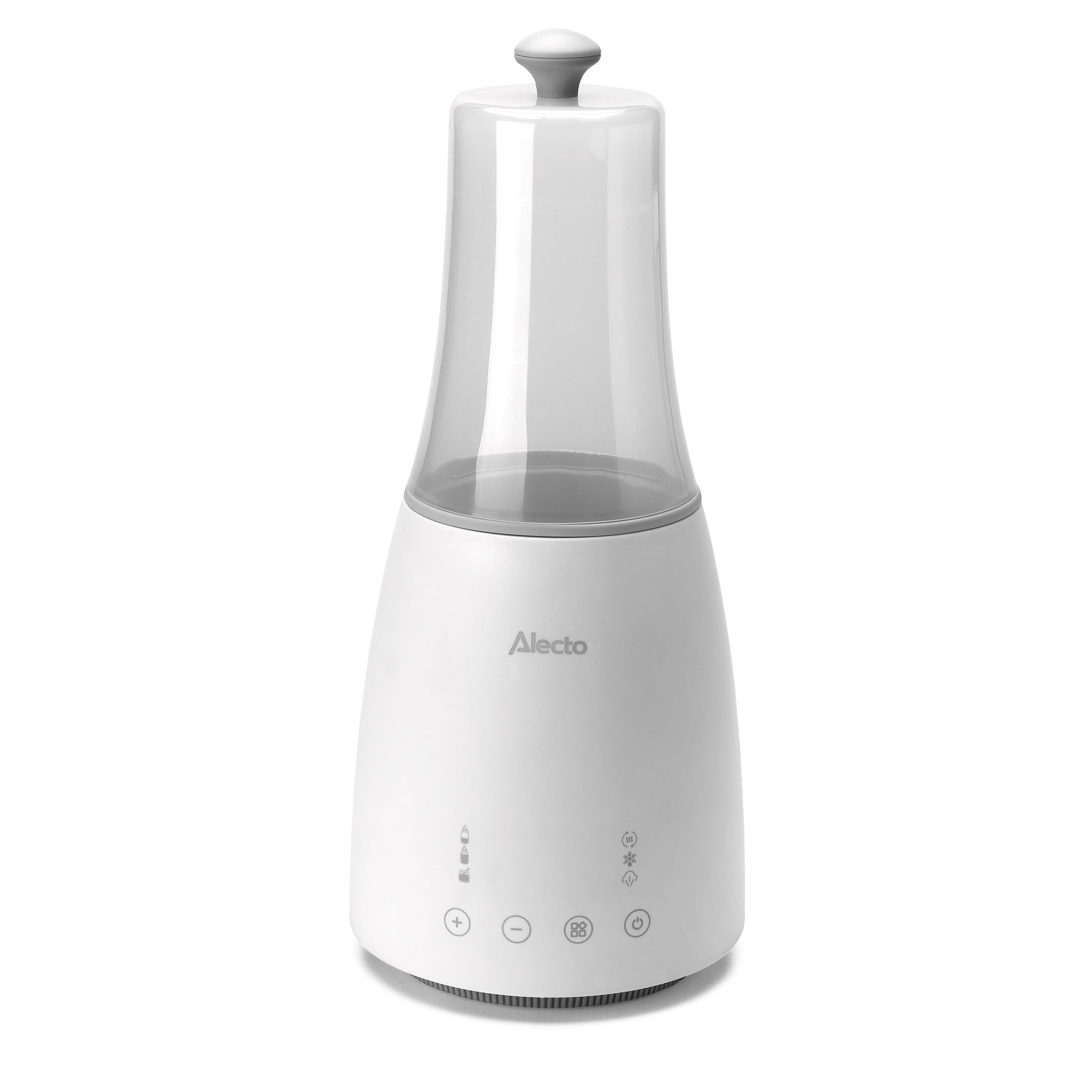 Alecto BW900 Flaschenwärmer Baby - Sterilisator Babyflaschen - Babyflaschen Wärmer - 500 W - Display - Weiß