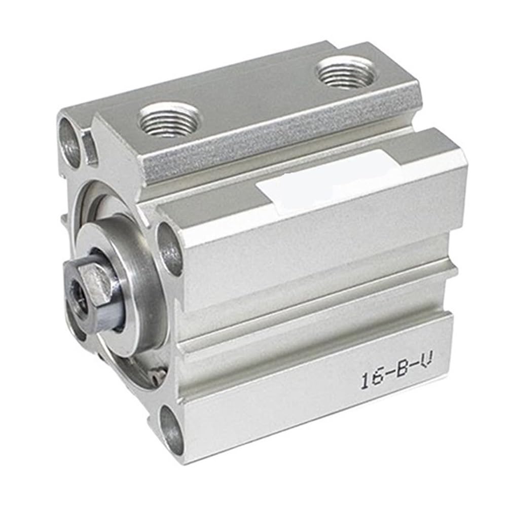 Cilindro neumático de aluminio de doble efecto: cilindro delgado y compacto, de 5 a 100 mm, diámetro de 20 a 50 mm(75mmx50mm)