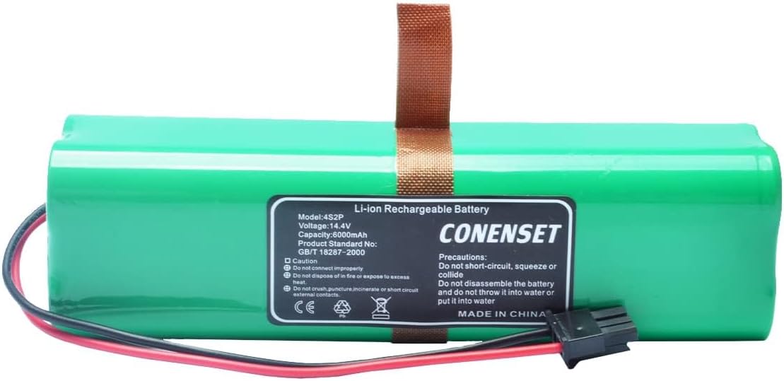 PA61 6000mAh 14.4V Replacement Battery for Eufy RoboVac X8 Series Hybrid White Robot Vacuum Cleaner Accessories Parts