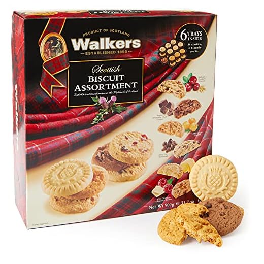 Walkers Assortiment de biscuits écossais 900 g