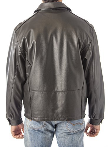 REED Men's Straight Bottom Leather Jacket Union Made in USA3