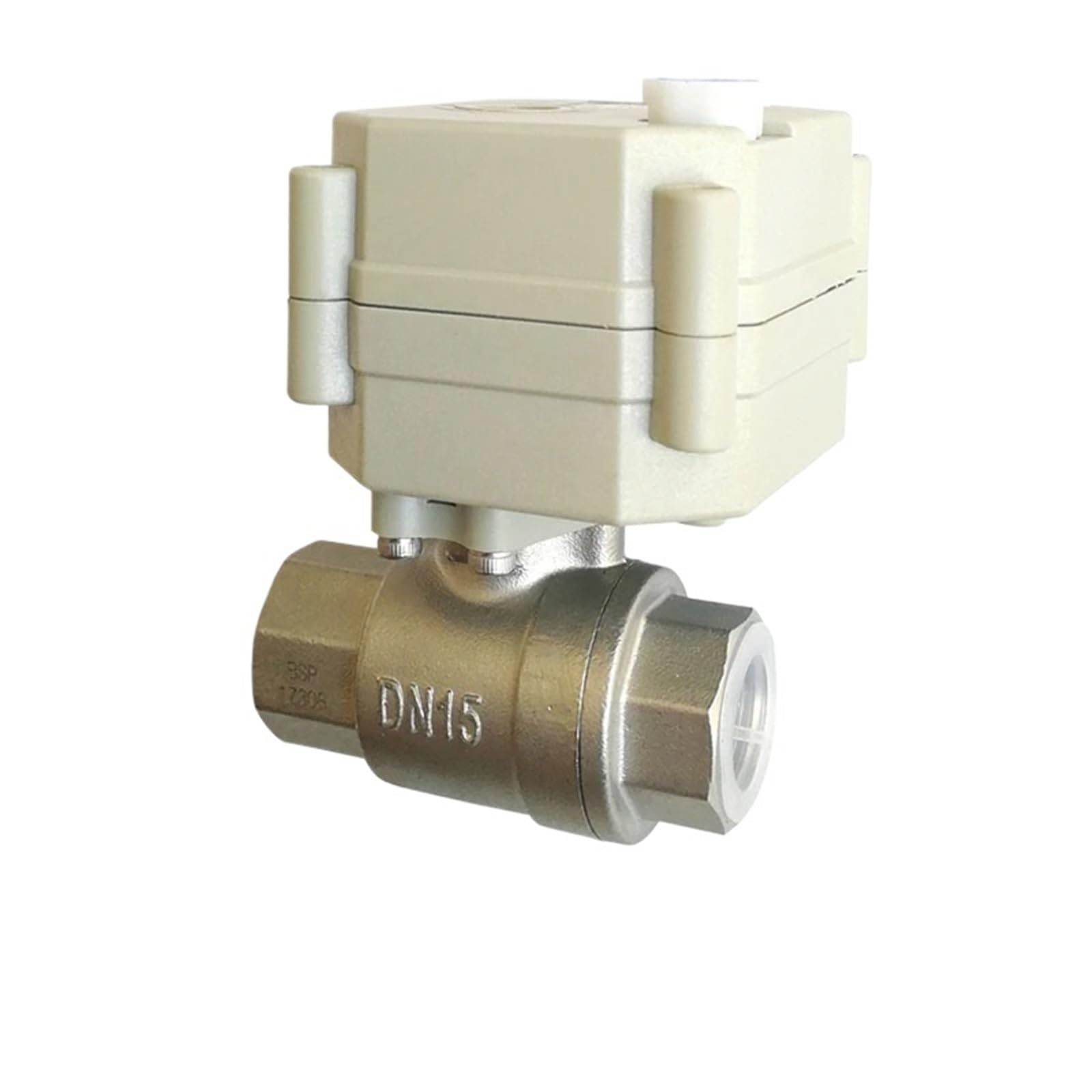 Vanne à bille électrique 1/2 DC24V en acier inoxydable CR702