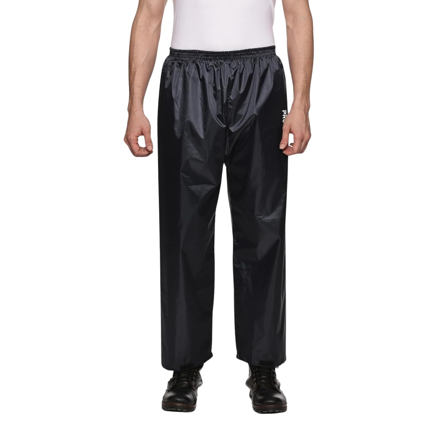 prokick Waterproof Premium Rain Pant | Lightweight, Breathable & Windproof | Ideal for Travel & Daily Use (in, Alpha, 2XL, Regular, Black)-picture-3